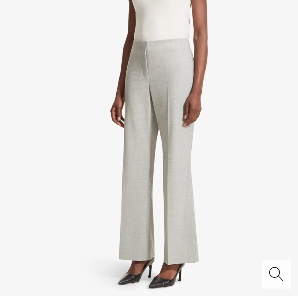 MMLafleur Clooney Pant Light Gray TropicalWool NWT
